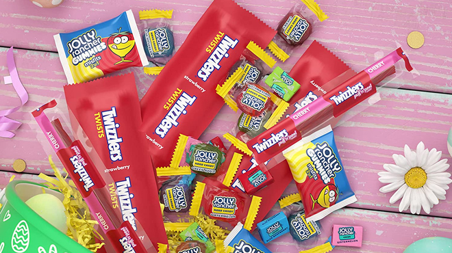 TWIZZLERS and JOLLY RANCHER Fruit Flavored Assortment Easter Candy