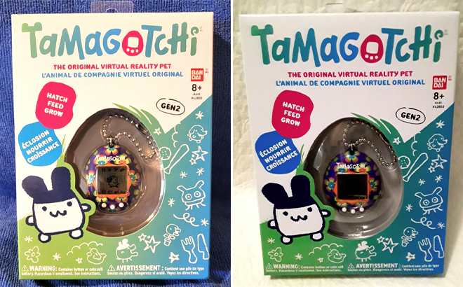 Tamagotchi Original Retro Flowers Electronic Pet Box