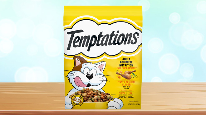 Temptations Chicken Flavor Dry Cat Food