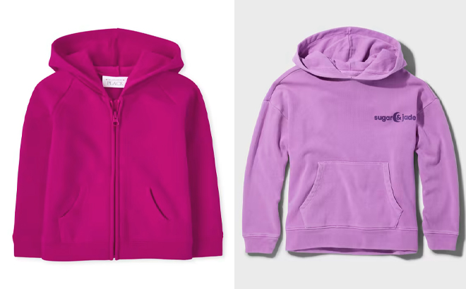 The Childrens Place Girls Hoodies