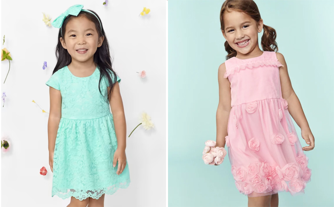 The Children’s Place Toddler Girls Mommy And Me Lace Dress The Childrens Place Toddler Girls Mommy And Me Lace Dress