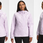 The North Face Womens Antora Jackets Lavender Fog