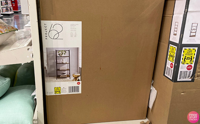 Threshold 60-Inch Loring 4 Shelf Trestle Bookcase