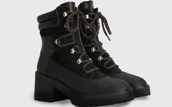 Tommy Hilfiger Tonal Outdoor Heeled Boots 1