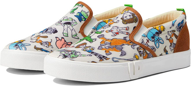 Toy Story All Over Print Kids Slip On Shoes