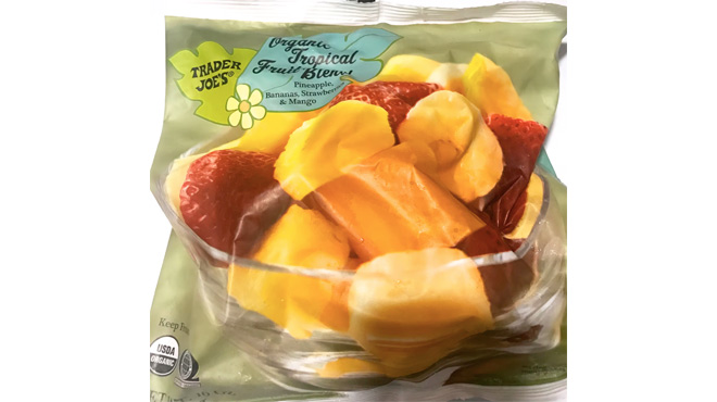 Trader Joes Organic Tropical Fruit Mix