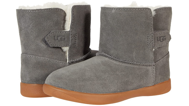 UGG Kids Keelan Boots in charcoal