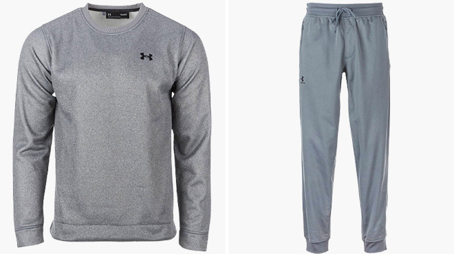 Under Armour Mens Sweater and Joggers Gray