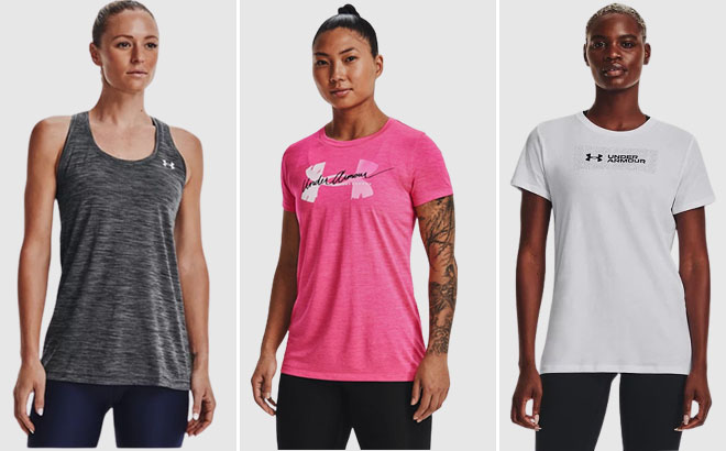 Women's Under Armour Top and Sleeve