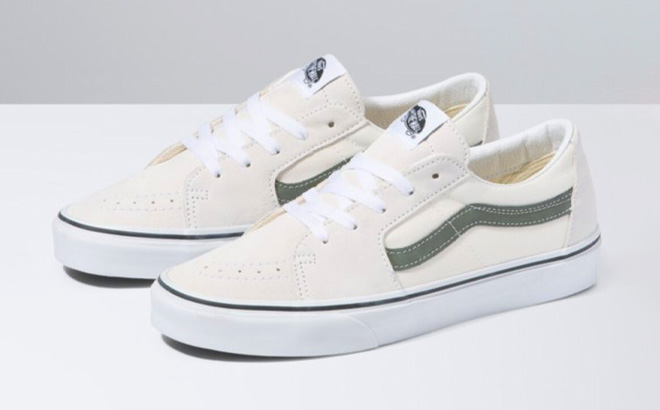 VANS Sk8 Low Shoes on a White Background