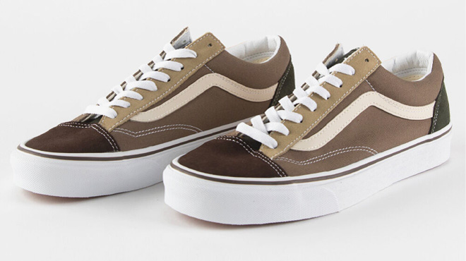 VANS Style 36 Shoes on a White Background