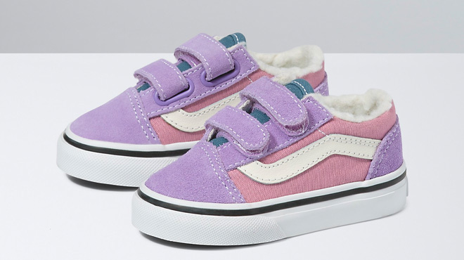 VANS Toddler Suede Sherpa Shoes