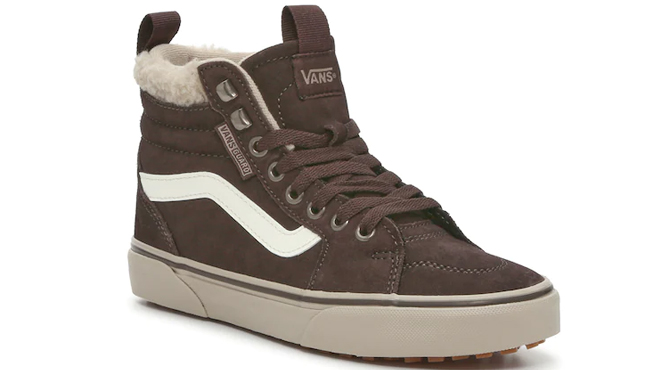 Vans Filmore High Top Womens Sneakers dark brown