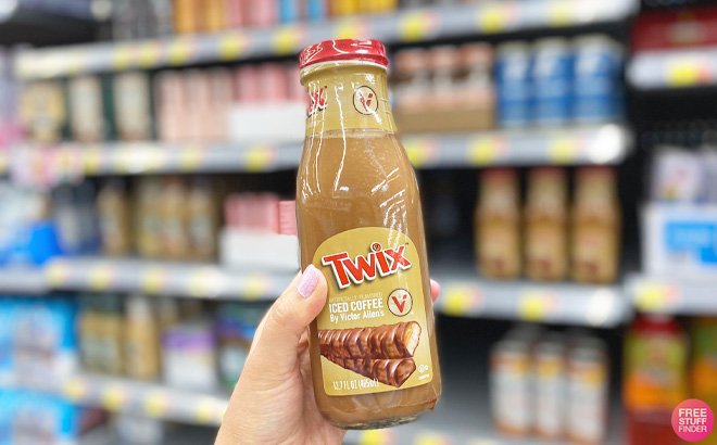 Victor Allens Twix Iced Coffee Latte
