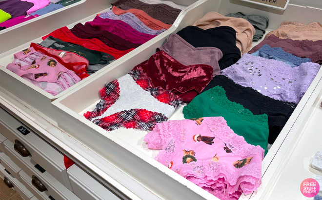 The VS and PINK Collective exclusive 10/$35 Panty deal is still