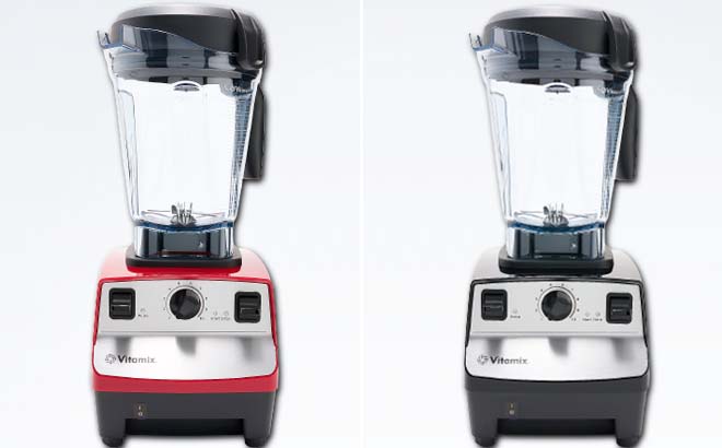 Vitamix Variable Speed Blender Red Black Collage