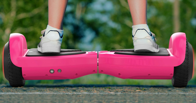 Voyager Kids Hover Flow Pink Hoverboard