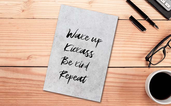 Wake Up Kickass Be Kind Repeat Notebook Repeat Wake Up Kickass Be Kind Repeat Notebook Repeat