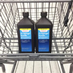 Walgreens Brand Hydrogen Peroxide in a Cart