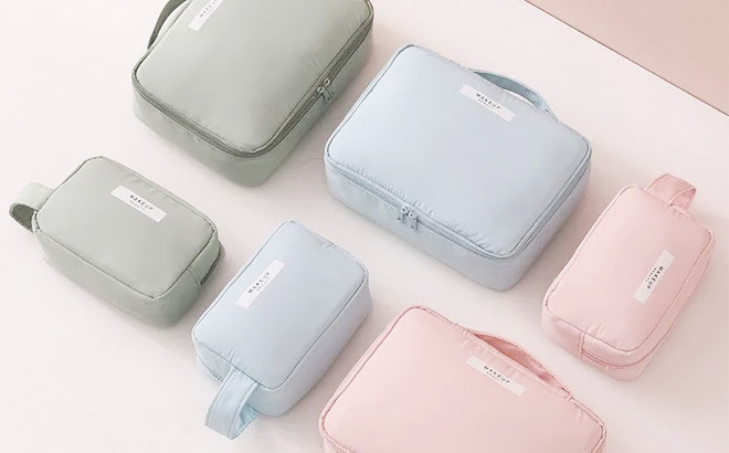 Waterproof Travel Make Up Storage Pouch 2 Pack Waterproof Travel Make Up Storage Pouch 2 Pack
