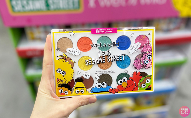 Wet N Wild Sesame Street How To Get To Sesame Street Eye Face Palette