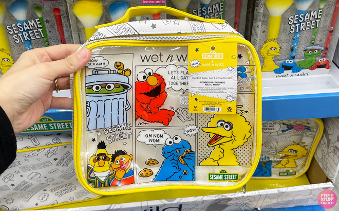 Wet N Wild Sesame Street Sesame Street Makeup Bag