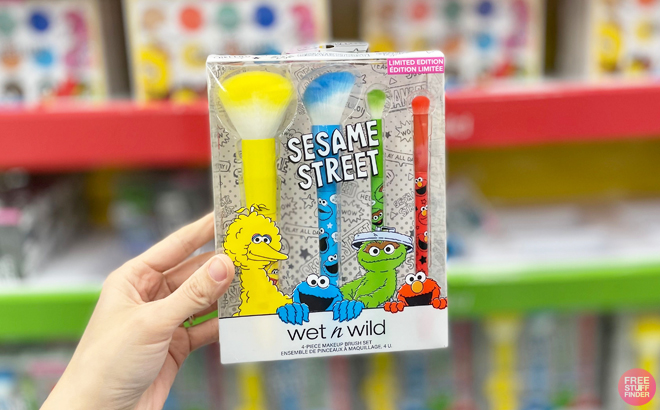 Wet N Wild Sesame Street Sesame Street Makeup Brush Set