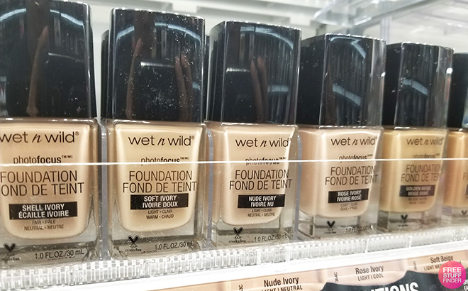 Wet n Wild Liquid Foundations