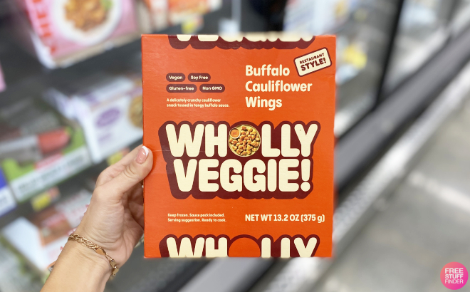 Wholly Veggies Buffalo Cauliflower Wings Appetizer
