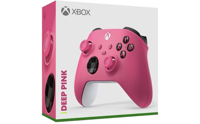 Xbox Deep Pink Wireless Controller Box