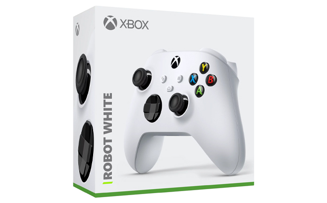 Xbox Wireless Robot White Controller