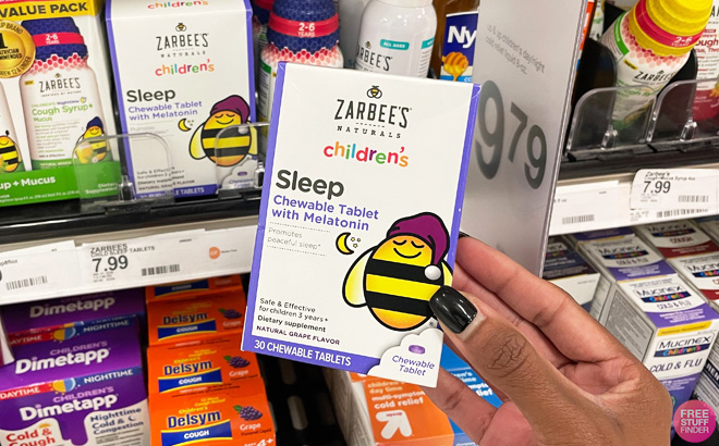 Zarbees Kids 30 Count Sleep Supplement main
