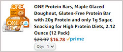 screenshot one protein bars