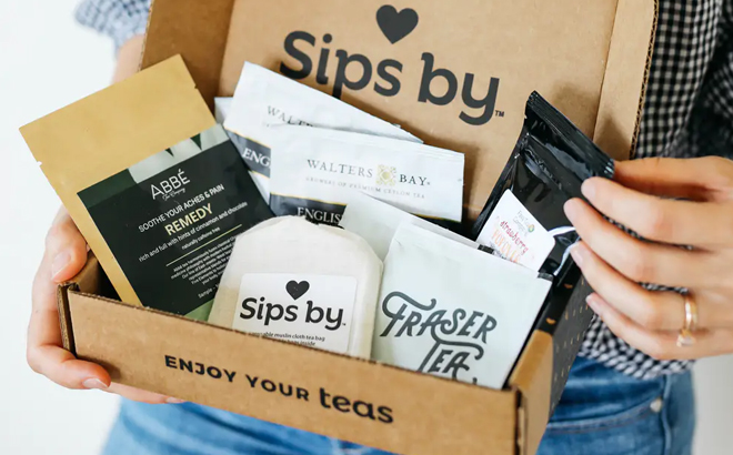 Sips by Tea Box sips by tea gift box