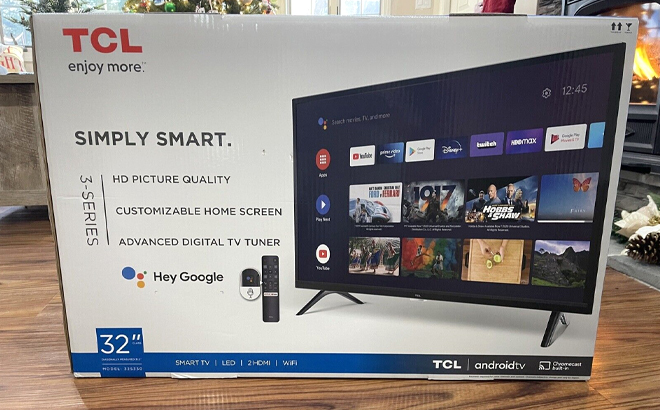 Margaret Mitchell tyngdekraft Boghandel TCL 32-Inch Android TV $139 Shipped | Free Stuff Finder