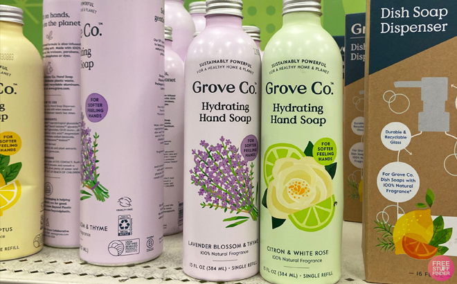 Walmart Grove Co Hydrating Hand Soap in Lavender Blossom Thyme