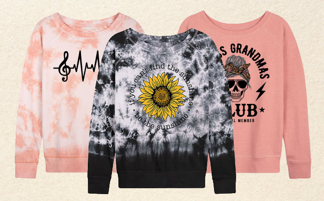 womens printed pullovers womens printed pullovers