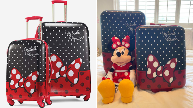AMERICAN TOURISTER Kids Disney Hardside Luggage 2 Piece Set