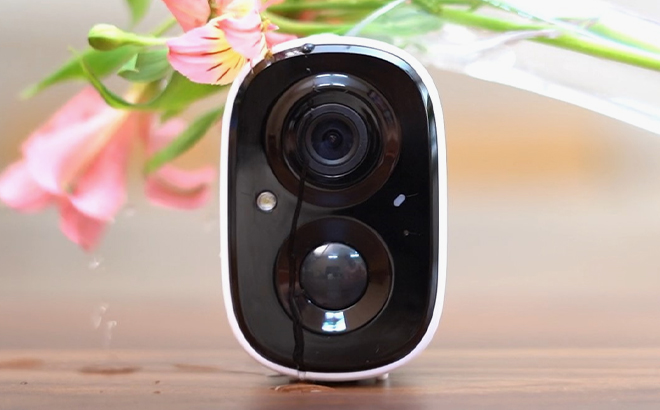 Abetap Wireless Outdoor Camera on table