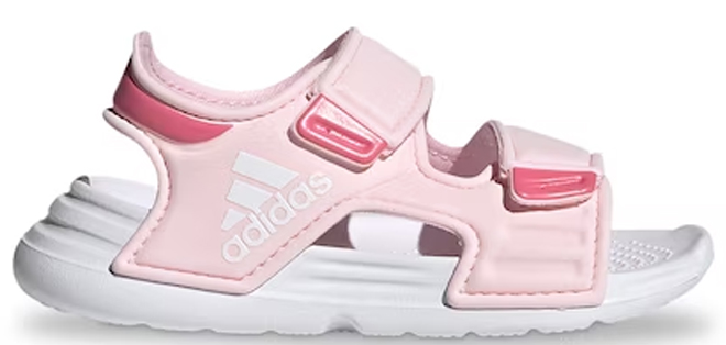 Adidas Kids Atlas Swim Sandals In Pink Color