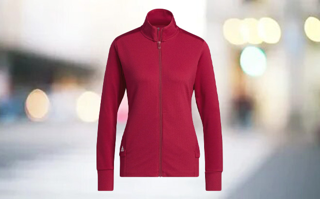 Adidas Womens Texture Full Zip Jacket Adidas Womens Texture Full Zip Jacket