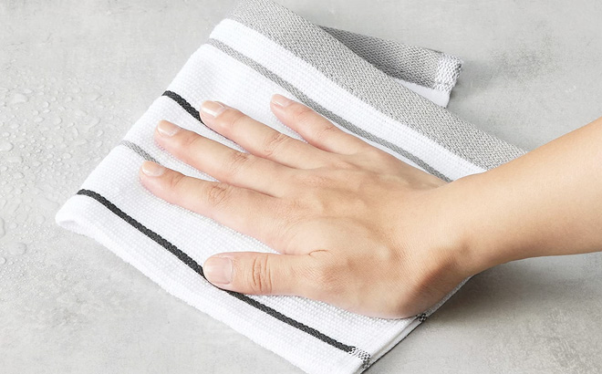 Amazon Basics Kitchen Dish Cloths 8 Pack