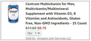 Amazon Checkout Summary