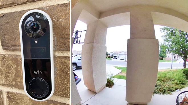Arlo Essential Wired Video Doorbell View