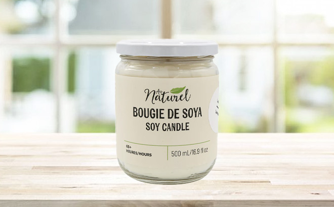 Au Natural Soy Candle