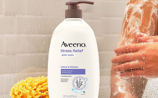 Aveeno Stress Relief Body Wash with Soothing Oat 1
