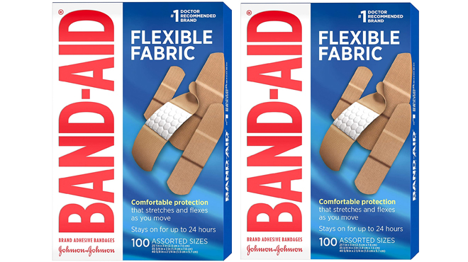 Band Aid Brand Flexible Fabric Adhesive Bandages 200 ct