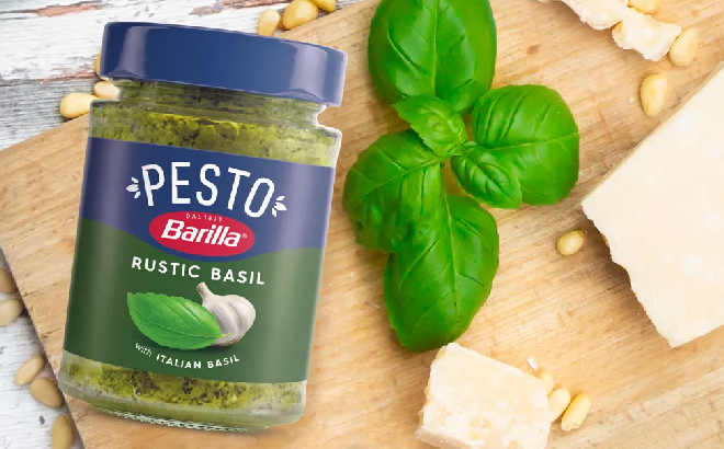 Barilla Rustic Basil Pesto Sauce