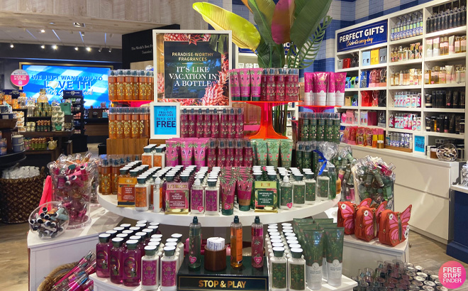 Bath Body Works Body Care Products in-store