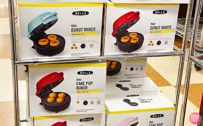 Bella Donut Maker on Shelf